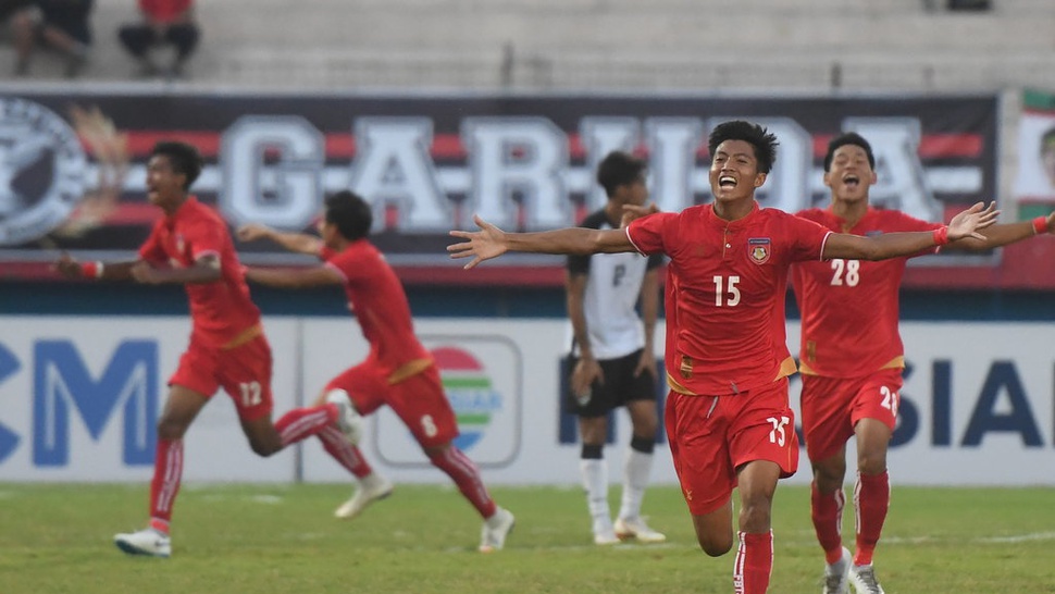 Hasil Laos vs Myanmar Skor Akhir 1-3 & Klasemen AFF Cup 2018 Grup A