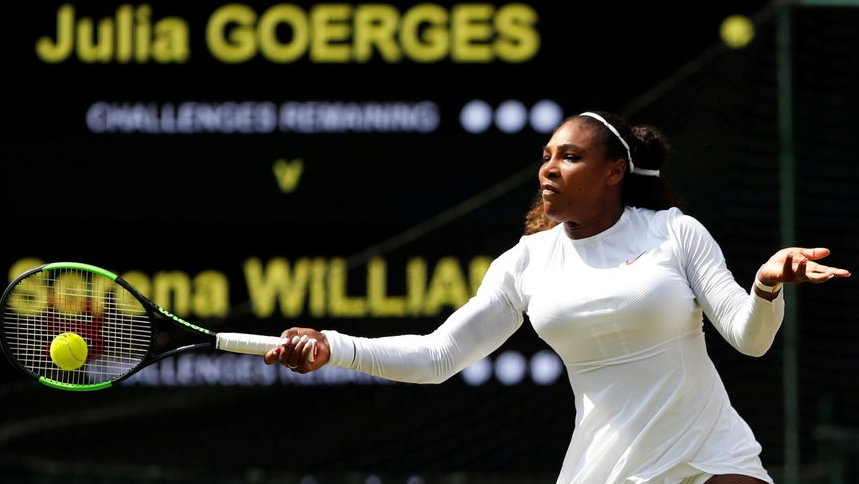 Hasil Wimbledon 2019: Tumbangkan Strycova, Serena Wiliams ke Final