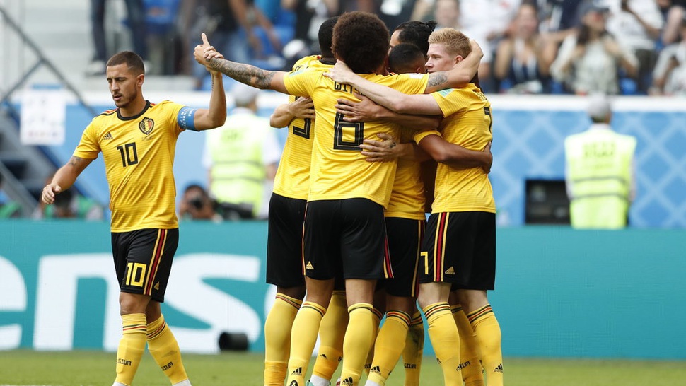 Hasil Belgia vs Inggris di Piala Dunia 2018 Skor Akhir 2-0