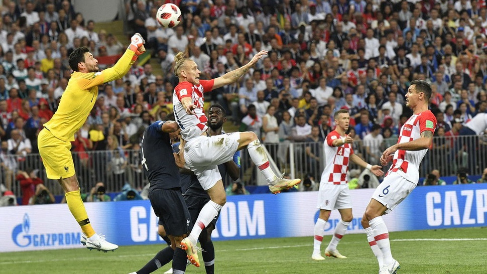 Hasil Perancis vs Kroasia di UNL 2020 Persis Final Piala Dunia 2018