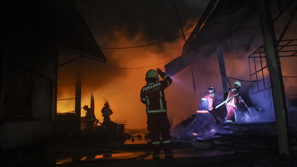 Kerugian Akibat Kebakaran di Dekat Velodrome Sekitar Rp 600 Juta