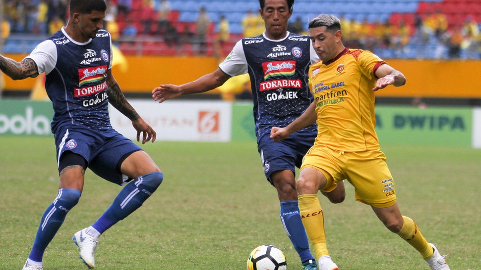Live Streaming Indosiar: Sriwijaya FC vs Madura United Hari Ini