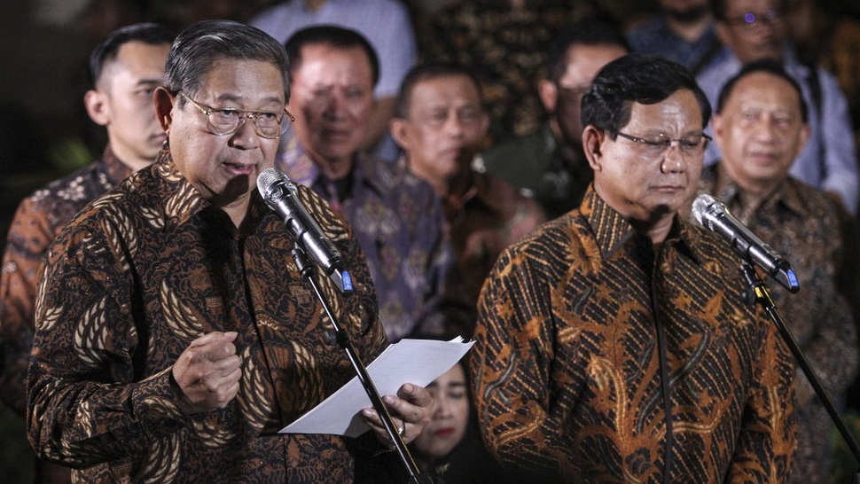 Beralih ke Kubu Prabowo, SBY Sebut Alasan Tak Merapat ke Jokowi