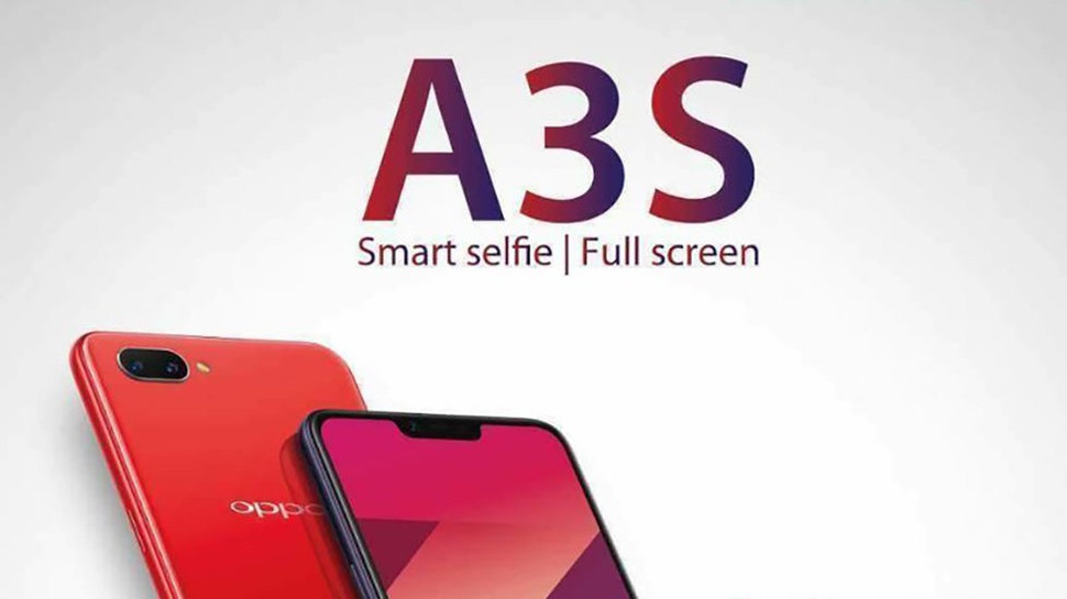 Harga dan Spesifikasi Oppo A3S yang Dijual di Indonesia