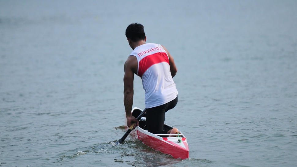 Kayak Tunggal Putra Indonesia Melaju ke Semifinal Asian Games 2018
