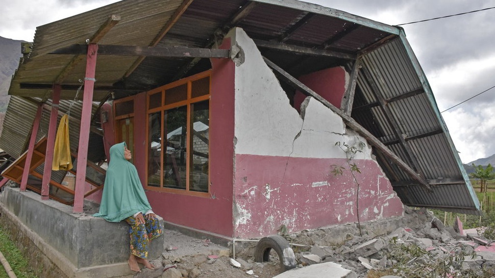 Gempa Susulan di Lombok NTB 133 Kali, BMKG: Hindari Gedung Rusak 