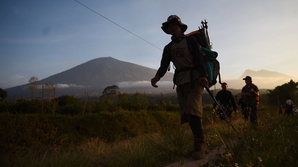 Gempa Lombok: Tim Gabungan Berhasil Kontak Pendaki Gunung Rinjani
