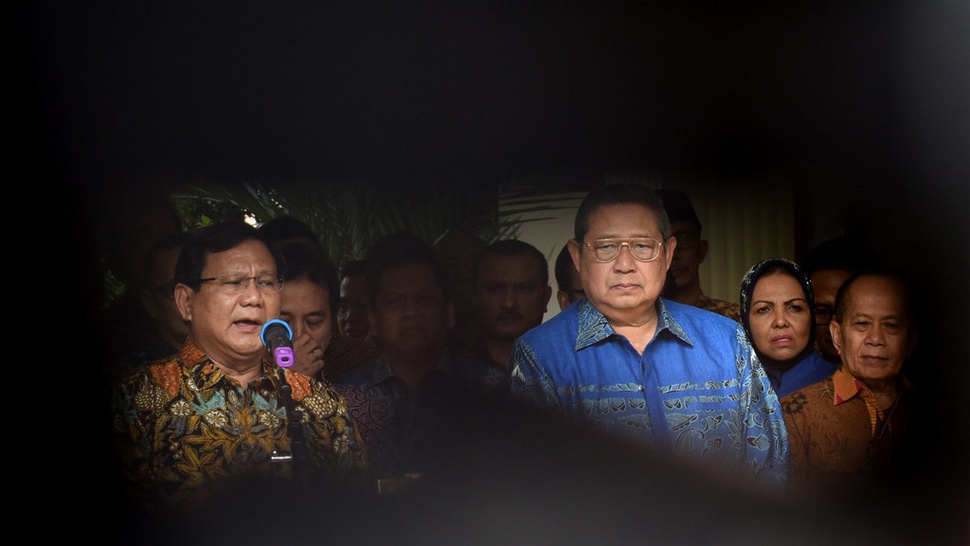 Prabowo Meluncur ke Kediaman SBY