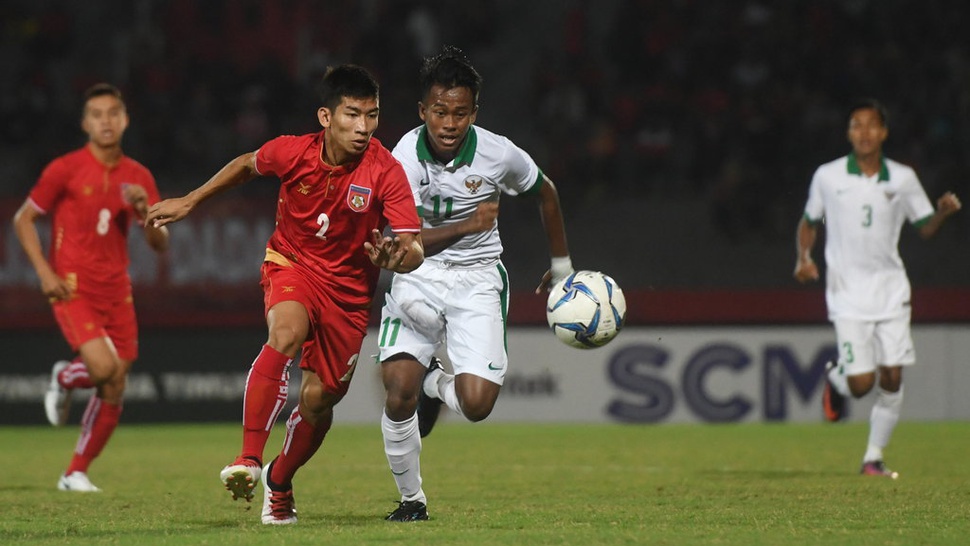 Hasil Timnas U-16 Thailand vs Myanmar Skor Babak Pertama 0-0