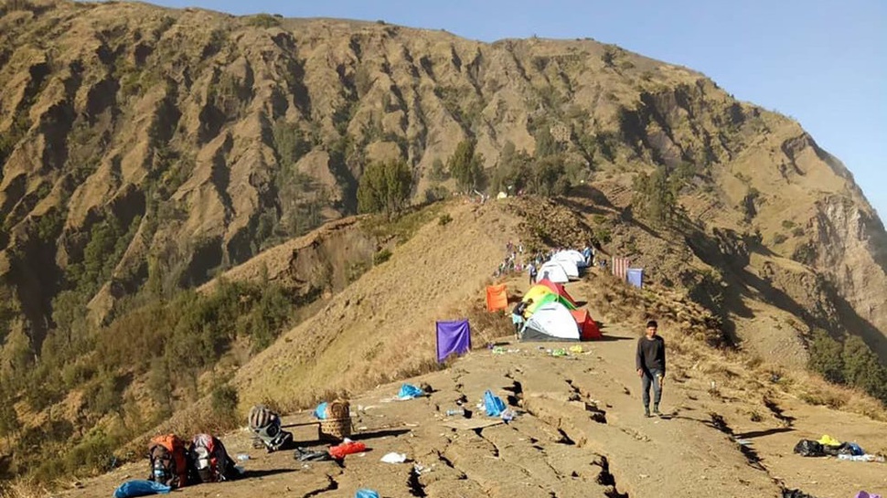 Aktivitas Gunung Rinjani Normal Usai Gempa Lombok