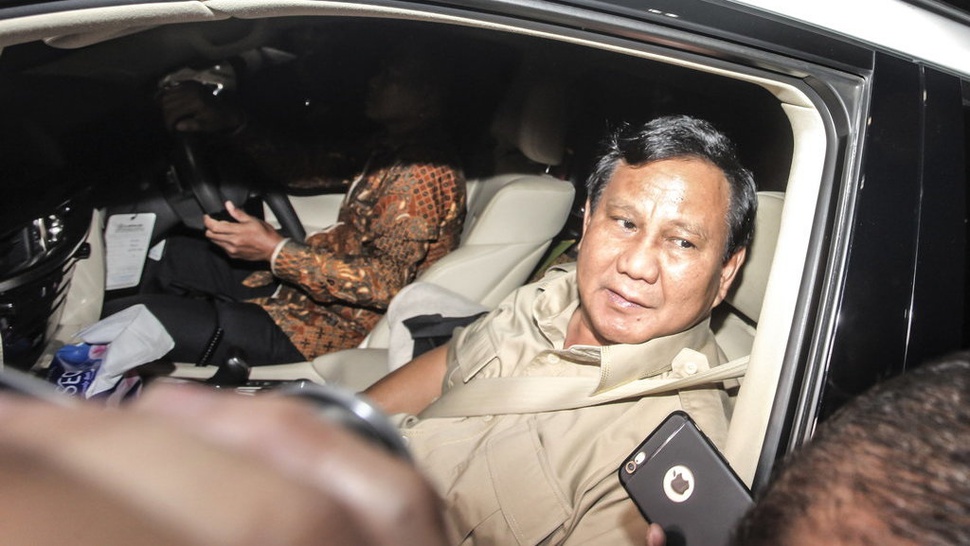 Gerindra akan Deklarasi Cawapres Prabowo Sore Ini di Kertanegara