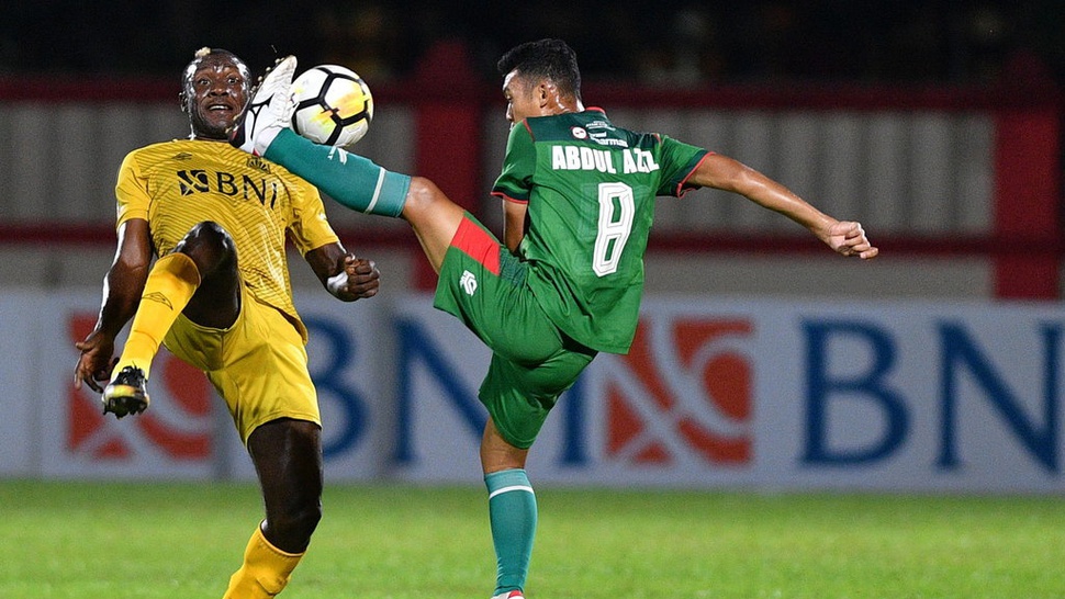 Hasil Sriwijaya FC vs PSMS Medan Babak Pertama 0-1, Gol Tanidis