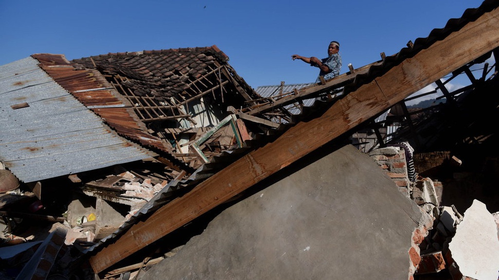 Gempa Susulan di Lombok Hingga 9 Agustus Siang Terjadi 362 Kali 