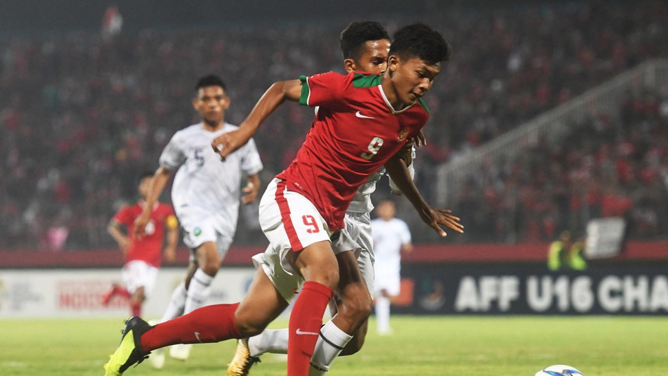 Jadwal & Siaran TV Timnas U-16 Indonesia vs India di Piala AFC U-16