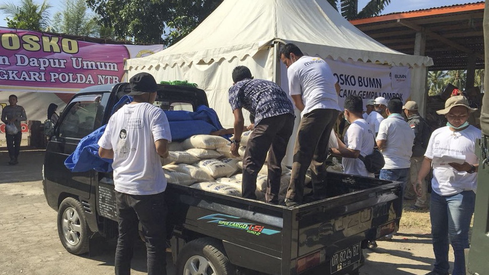 Gempa Lombok: Pelayanan Pemerintahan Dilakukan di Tenda Darurat