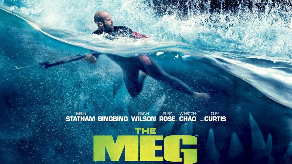 Sinopsis Film The Meg Bioskop Trans TV: Misi Melenyapkan Megalodon
