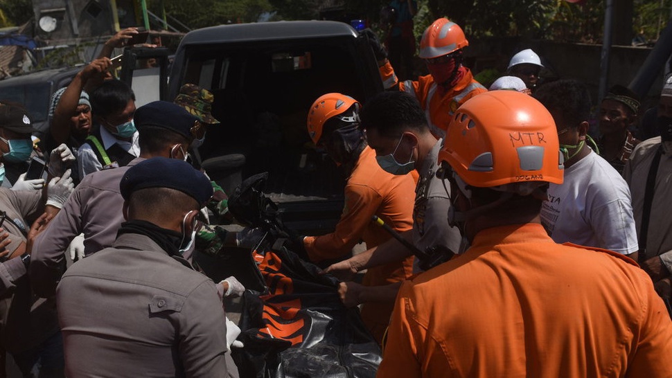BNPB Catat Jumlah Korban Tewas Gempa Lombok 259 Orang Per 9 Agustus