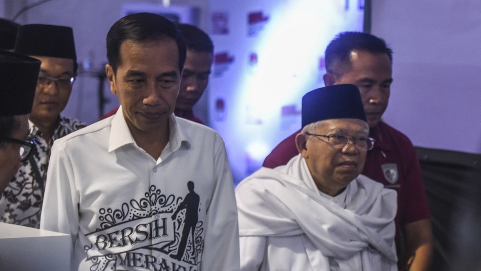 Ma'ruf Akui Tak Ada Bahasan Khusus, Porsi Debat Dominan ke Jokowi