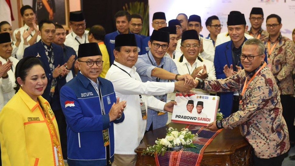 Prabowo Belum Bicarakan Tim Pemenangan Pilpres 2019