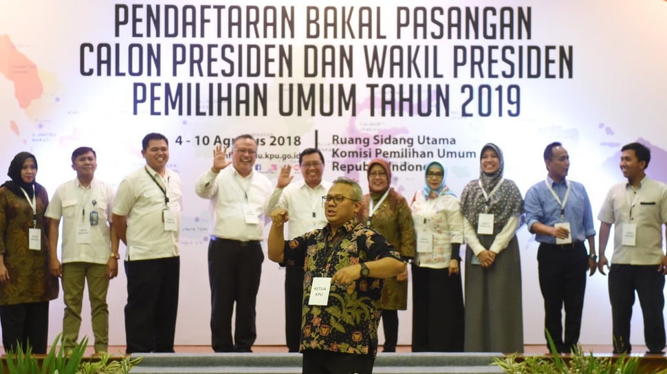 Pendaftaran Capres-Cawapres ke KPU