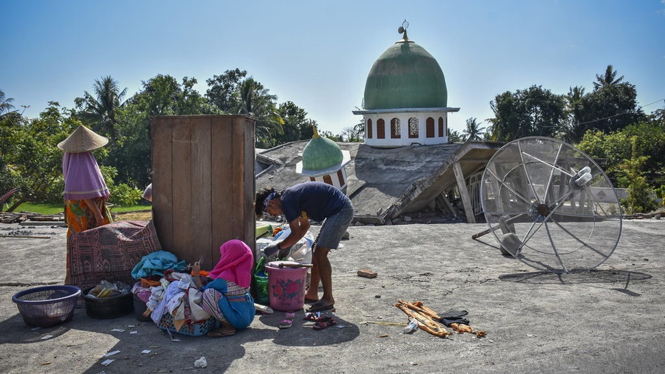 Gempa 6,5 SR di Lombok Hari Ini Dipicu Aktivitas Sesar Naik Flores