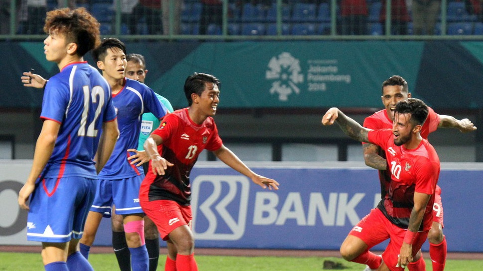 Live Streaming Timnas U-23 Indonesia vs Palestina di Asian Games