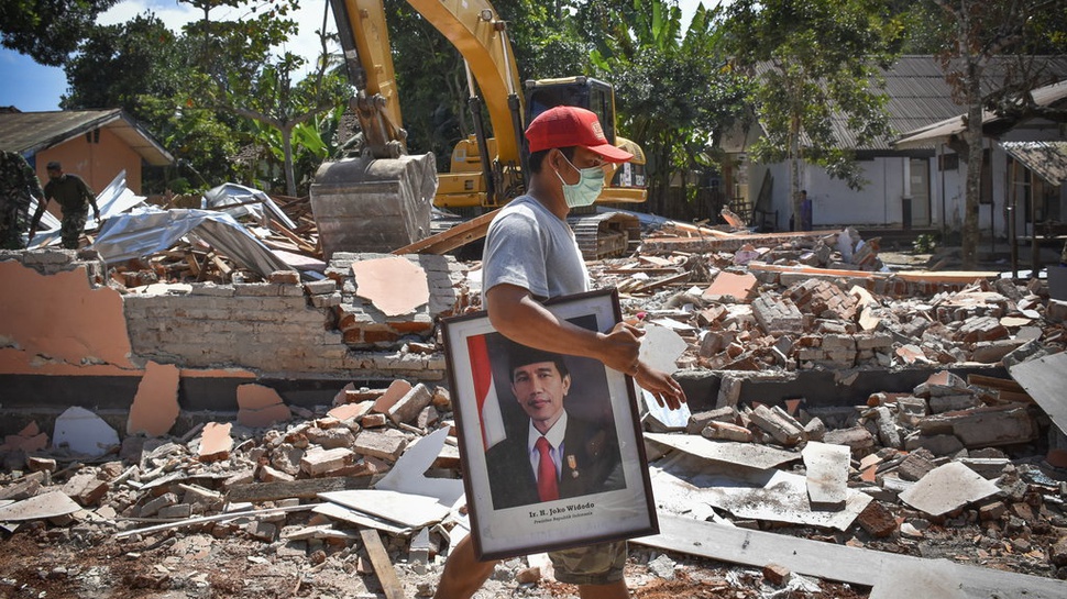 Kenapa Jokowi Tak Tetapkan Gempa Lombok Sebagai Bencana Nasional?