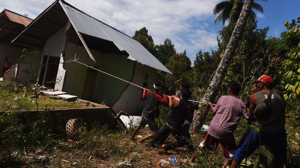 Dampak Gempa Lombok: Kerugian Capai Rp5 Triliun Lebih