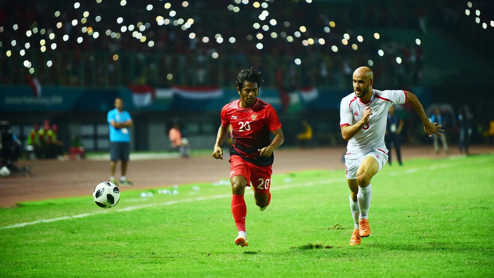 Hasil Timnas U-23 Indonesia vs Palestina di Asian Games Skor 1-2