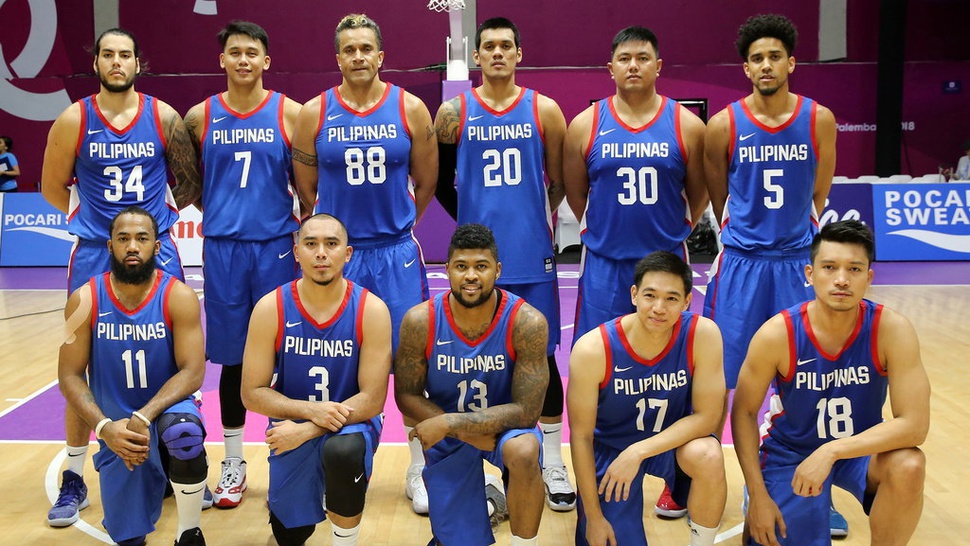 Hasil Basket Putra AG 2018: Filipina Dikalahkan Korsel 82-91