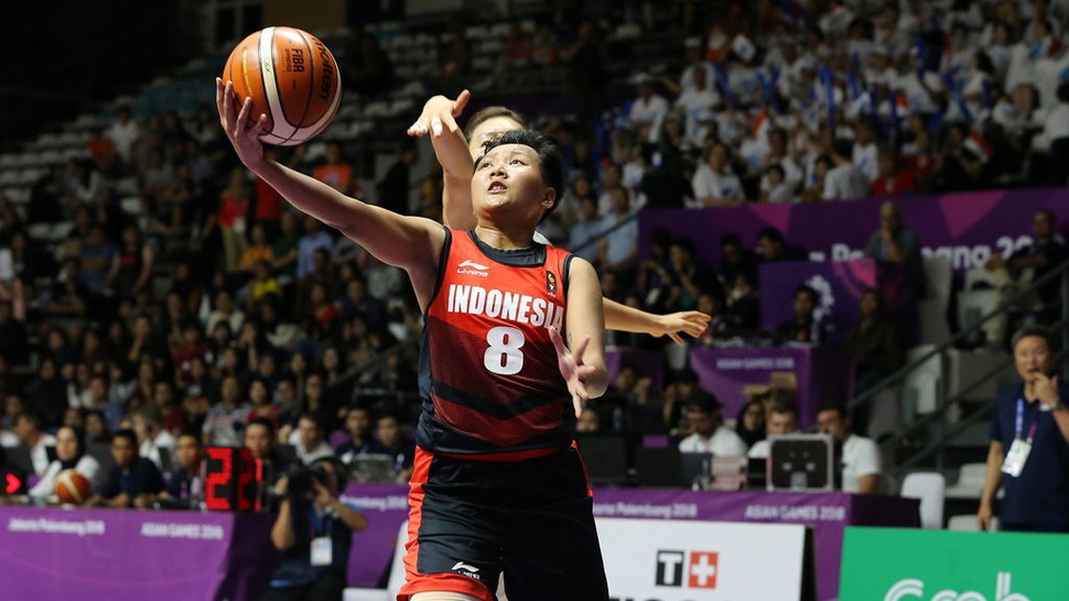 Hasil Basket Putri Asian Games Timnas Indonesia vs Kazakhstan 65-93