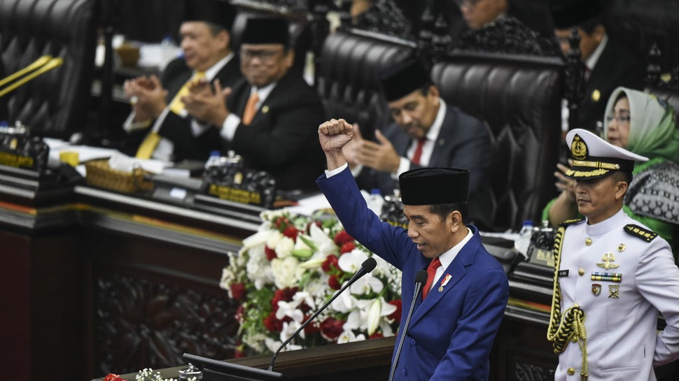 Naskah Lengkap Pidato Presiden Jokowi Soal RUU APBN 2019
