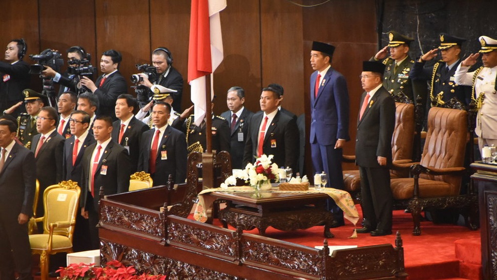 Naskah Lengkap Pidato Presiden Jokowi di Sidang Tahunan MPR RI 2018
