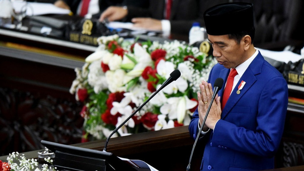 Pidato Kenegaraan, Jokowi Sebut Negara Kuat Jika Dihormati Rakyat