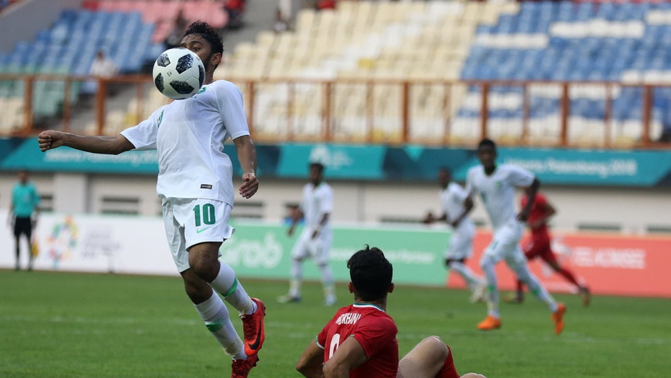 Hasil Akhir Cina vs Arab Saudi Skor 3-4 di Babak 16 Besar AG 2018
