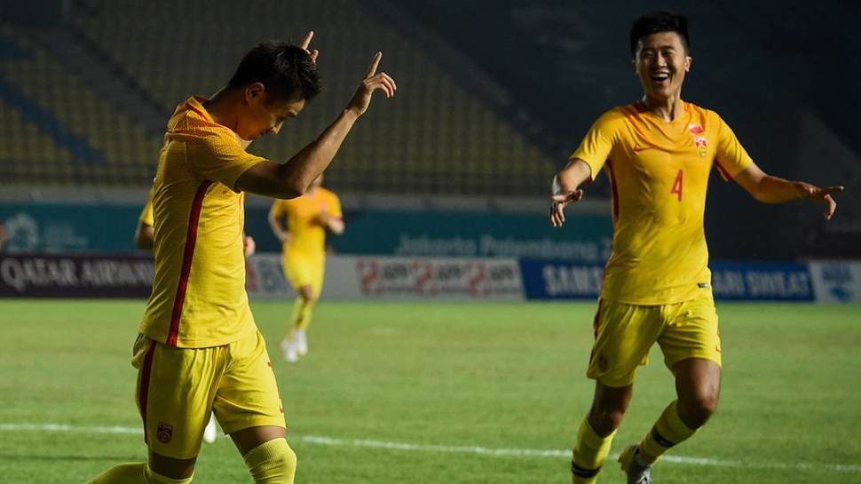 Hasil Cina vs Kirgistan, Gol Bunuh Diri Warnai Kemenangan Tim Naga