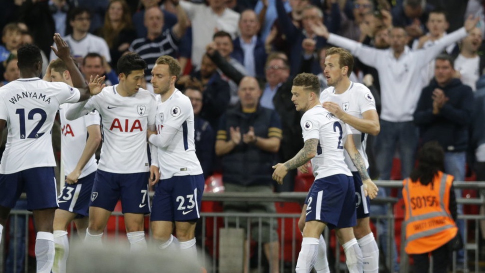 Hasil Tottenham vs Southampton Skor Babak Pertama 1-0, Gol Kane