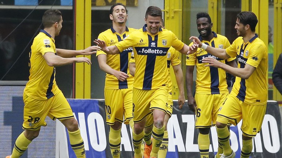 Hasil Liga Italia: Parma vs Cagliari Skor 1-0 Babak Pertama