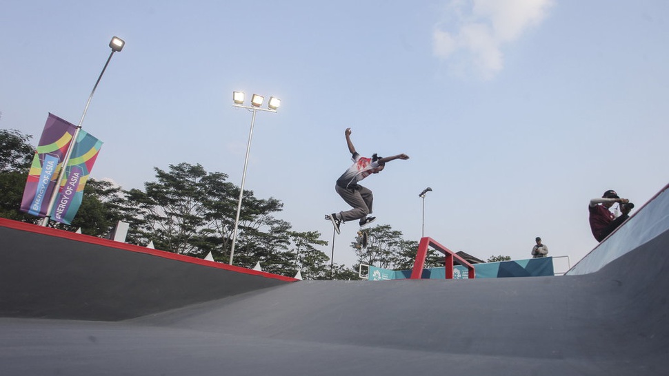  Skateboard Asian Games 2018: 2 Atlet Indonesia ke Final Nomor Park