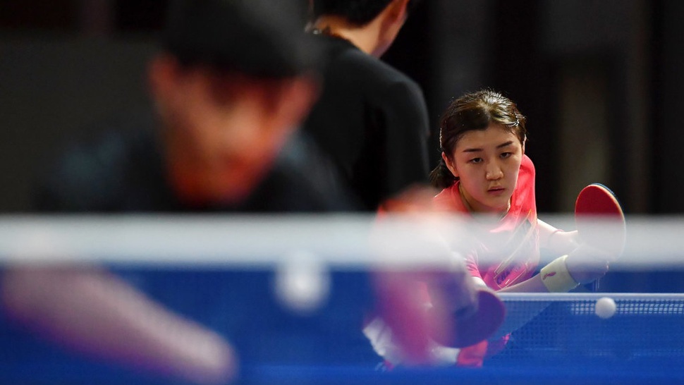 Hasil Tenis Meja AG 2018: Tim Beregu Putri Cina ke Final 