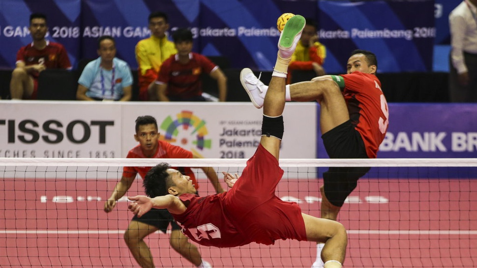 Hasil Sepak Takraw Asian Games 2018: Indonesia Gagal Raih Emas