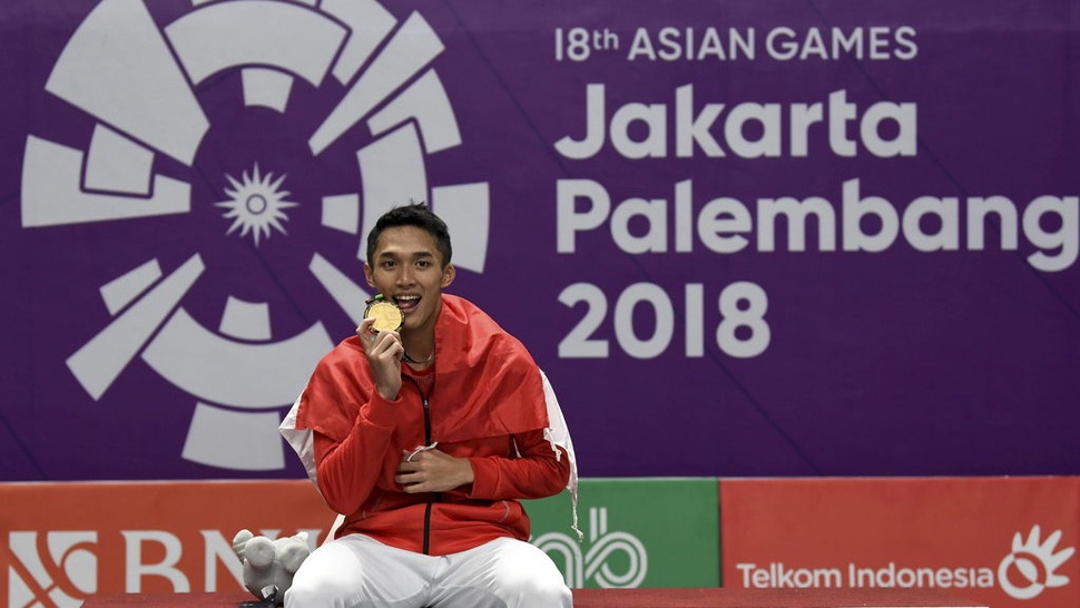 Catatan 2018 Jonatan Christie: Raih Emas Perdana di Asian Games