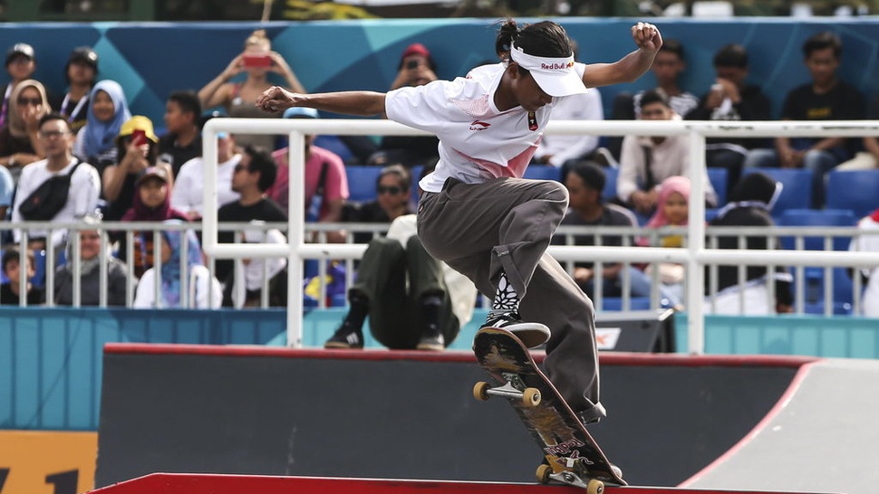Komentar Sanggoe Darma Usai Gagal Raih Medali Emas Skateboard