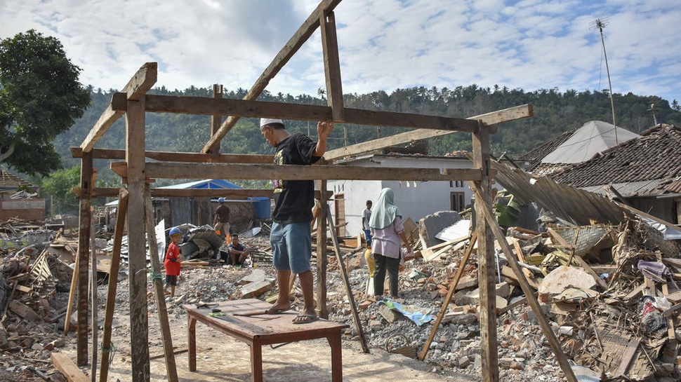 BNPB Terus Lakukan Verifikasi Data Rumah Rusak akibat Gempa Lombok
