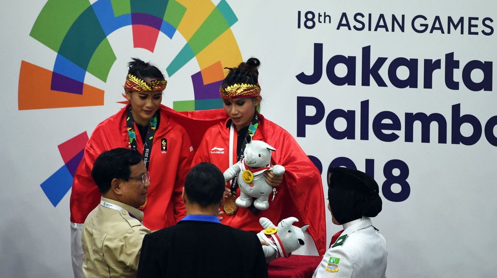Prabowo Bersyukur Asian Games 2018 Berjalan Lancar