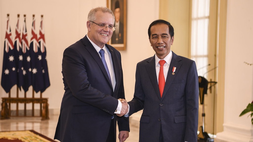 Presiden Jokowi Temui PM Australia Scott Morrison di Istana Bogor