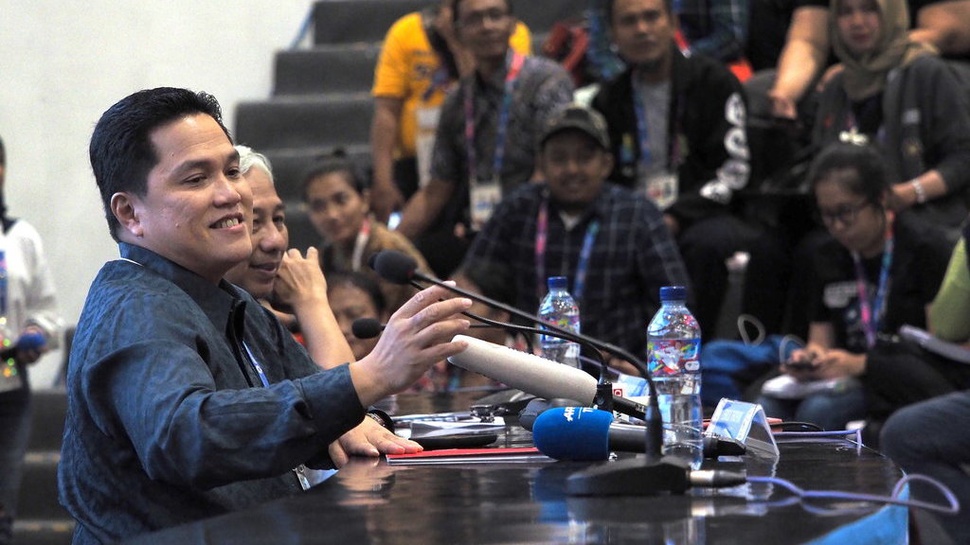 Erick Thohir Masih Jadi Nominasi Calon Ketua Tim Kampanye Jokowi
