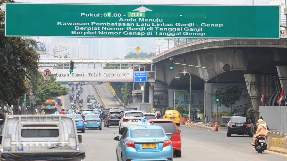 Polda Metro Jaya Benarkan Ganjil-Genap di Jakarta Layak Berlanjut