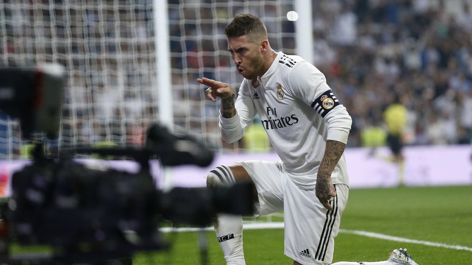 Sergio Ramos Berpeluang Tampil di Laga Real Madrid vs Real Betis