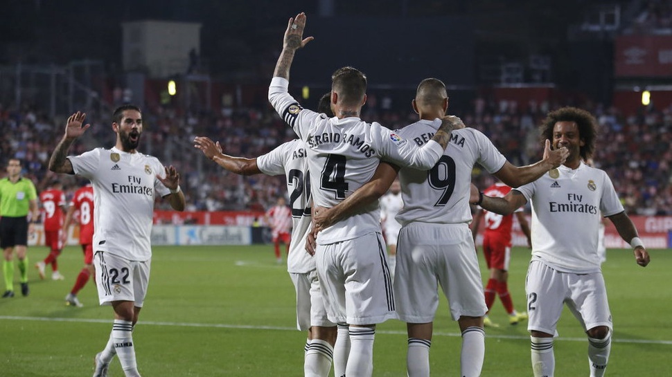 Hasil Rayo vs Real Madrid Babak 1: Los Blancos Tertinggal Satu Gol